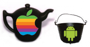 Apple vs Android - Pot & Kettle