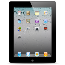 Black Apple iPad 2
